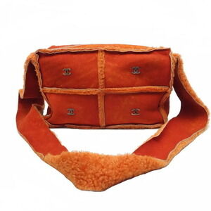 Chanel Shoulder Bag Mouton Orange
